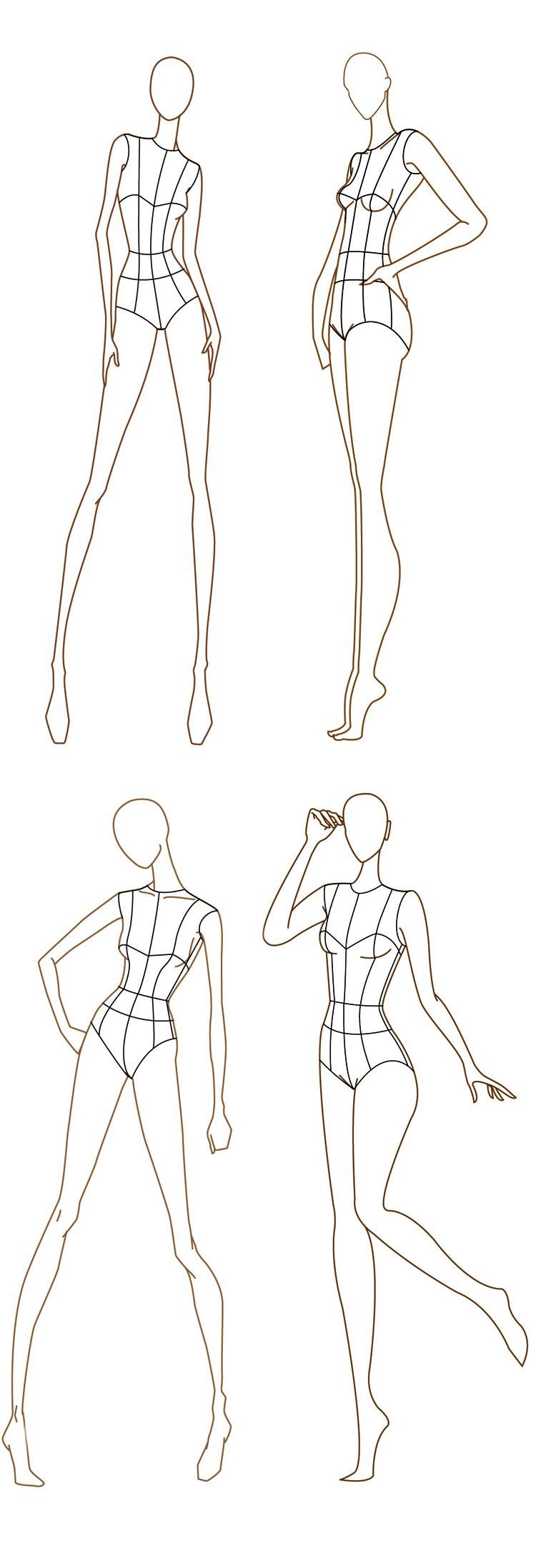 Fashion Design Templates to Print Free Fashion Design Templates More Here