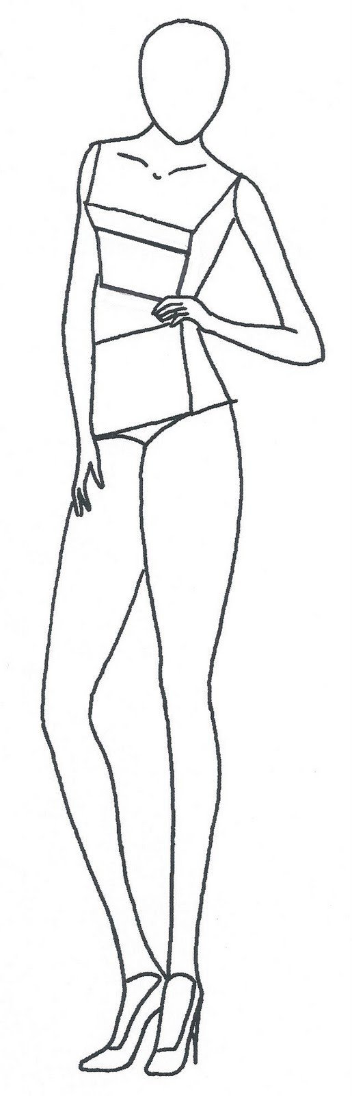 Fashion Design Templates to Print My Road to Be Ing A Fashion Designer Free Fashion