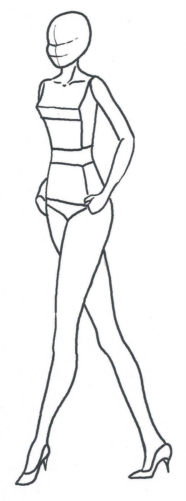 Fashion Design Templates to Print My Road to Be Ing A Fashion Designer Free Fashion