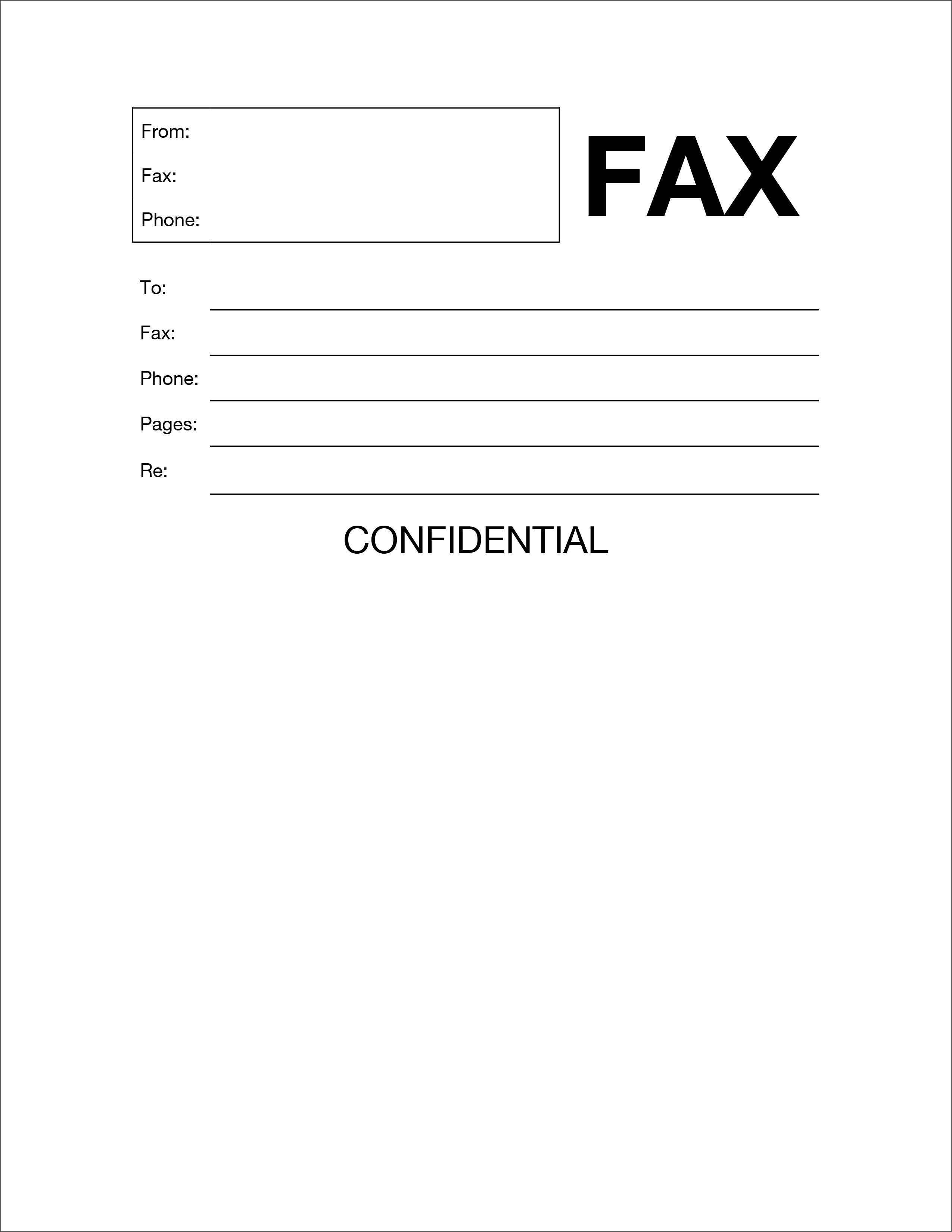 Fax Cover Letter Template 20 Free Fax Cover Templates Sheets In Microsoft Fice Docx