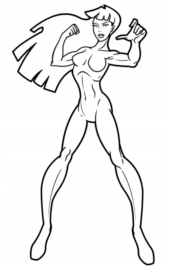 Female Body Outline Template Female Body Drawing Outline at Getdrawings