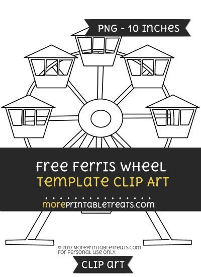 Ferris Wheel Template Free Ferris Wheel Template Clipart
