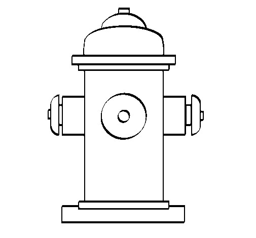 Fire Hydrant Printable Fire Hydrant Coloring Page Coloringcrew