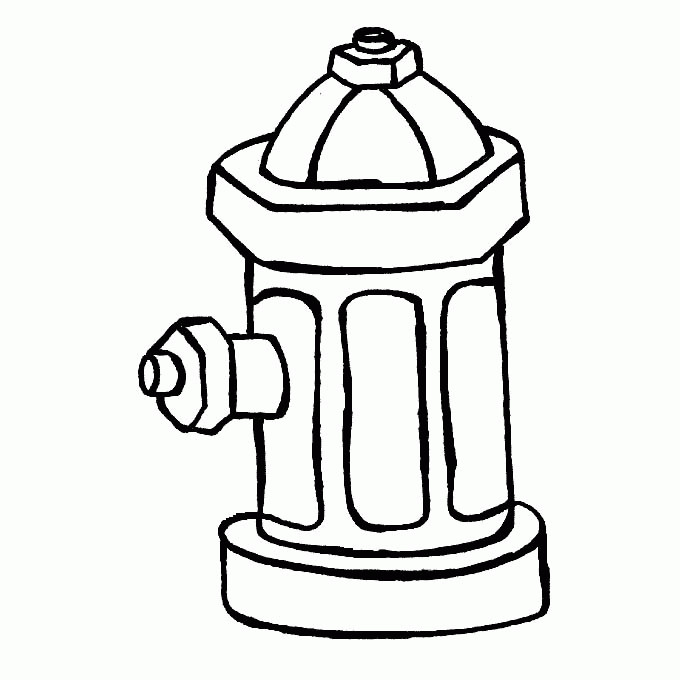 Fire Hydrant Printable Fire Hydrant Coloring Pages Coloring Home