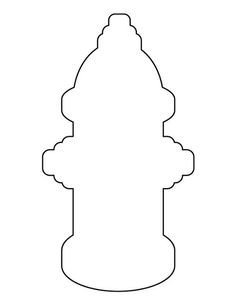 Fire Hydrant Printable Pin by Muse Printables On Printable Patterns at