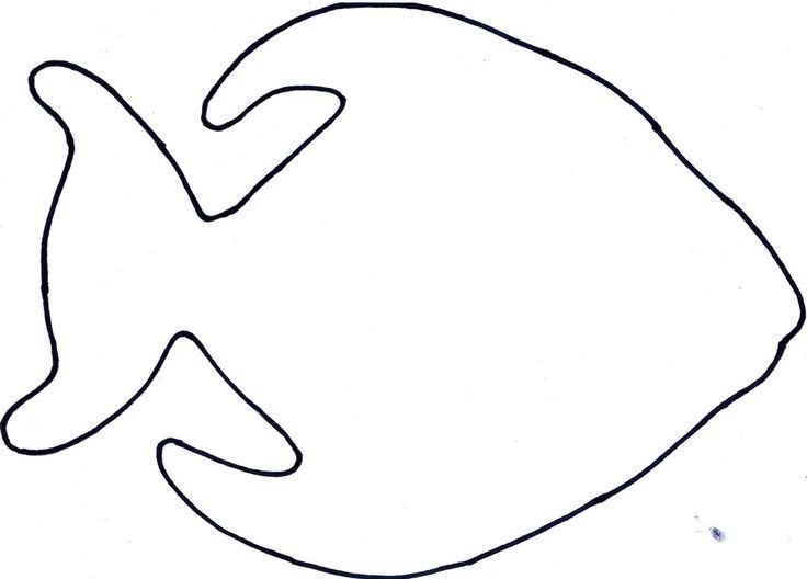 Fish Cut Out Template Free Printable Fish Template Fish Outline Printable