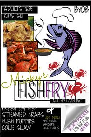 Fish Fry Flyer Template 190 Customizable Design Templates for Fish Fry