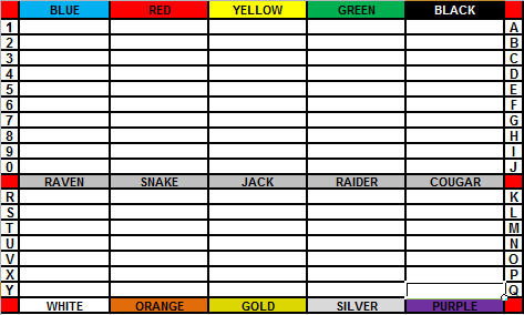 Football Wristband Template for Excel Free Qb Wristband