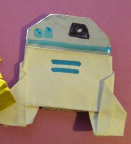 Fortune Wookiee Paper Print Out origami R2d2 Instructions