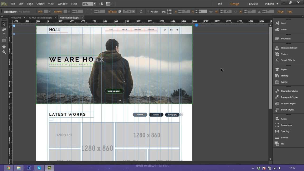 Free Adobe Muse Templates How to Use and Customize Adobe Muse Template Hoax