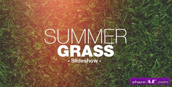 Free after Effects Slideshow Template Grass Slideshow after Effects Project Videohive Free