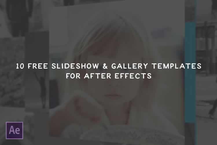 Free after Effects Slideshow Template the 10 Best Free Slideshow &amp; Gallery Templates for after
