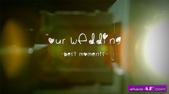 Free after Effects Slideshow Template Wedding Album Slide Projector after Effects Project