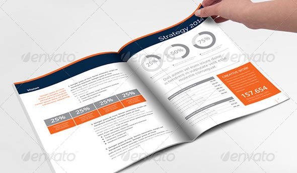 Free Annual Report Template Indesign 20 Professional Indesign Annual Report Templates