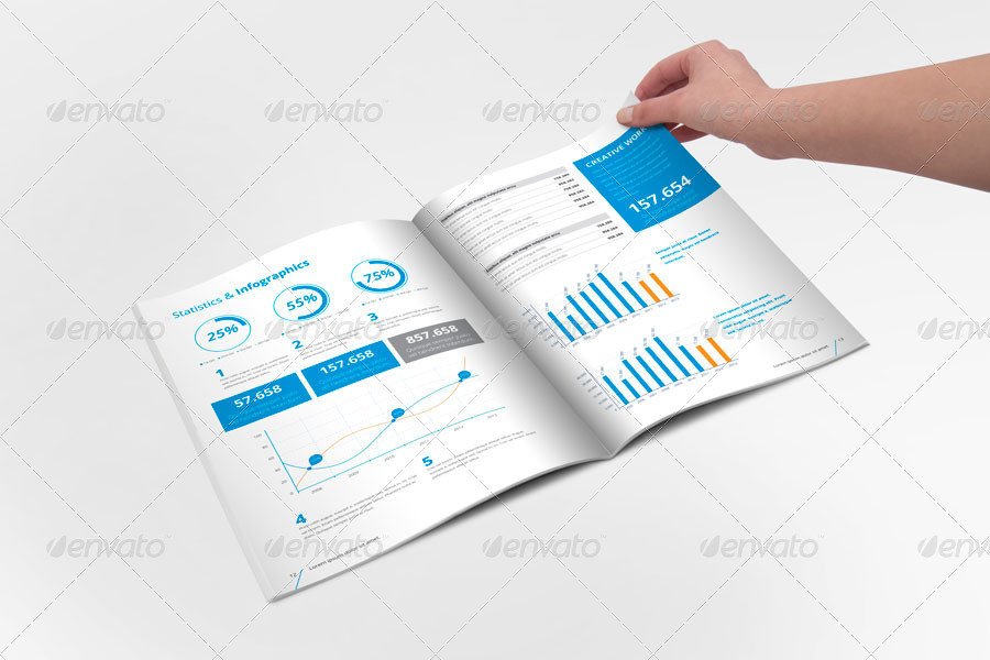 Free Annual Report Template Indesign 32 Indesign Annual Report Templates for Corporate