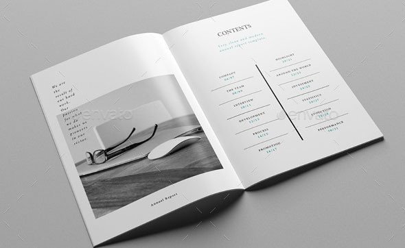 Free Annual Report Template Indesign 40 Best Corporate Indesign Annual Report Templates