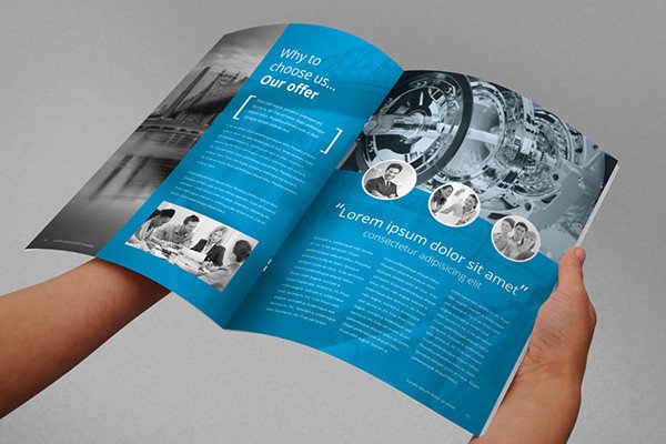 Free Annual Report Template Indesign Annual Report Brochure Indesign Template On Behance