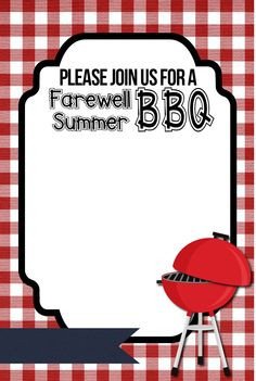Free Bbq Invitation Template A Barbecue Free Printable Party Invitation Template