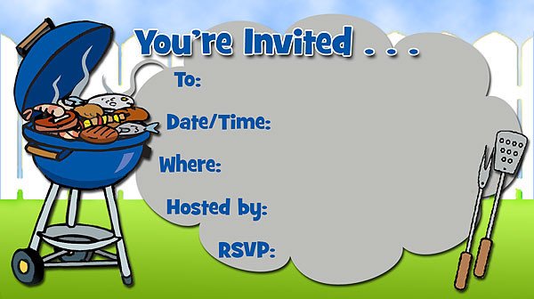 Free Bbq Invitation Template Free Other Design File Page 26 Newdesignfile