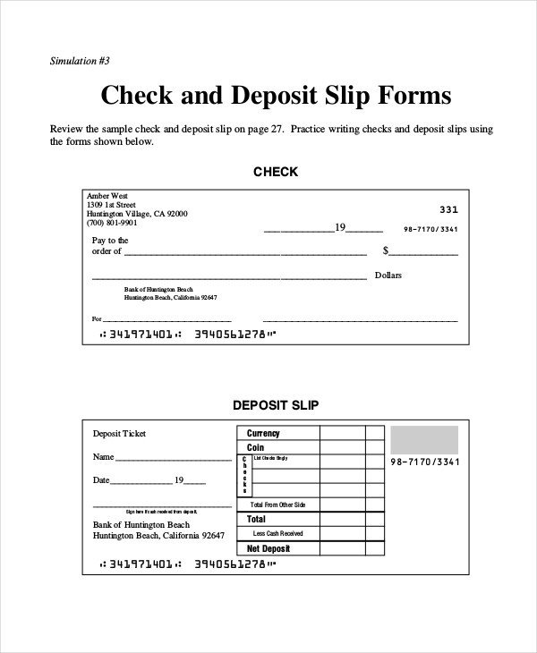 Free Blank Check Template Pdf Check Template Pdf 13 Various Ways to Do Check Template