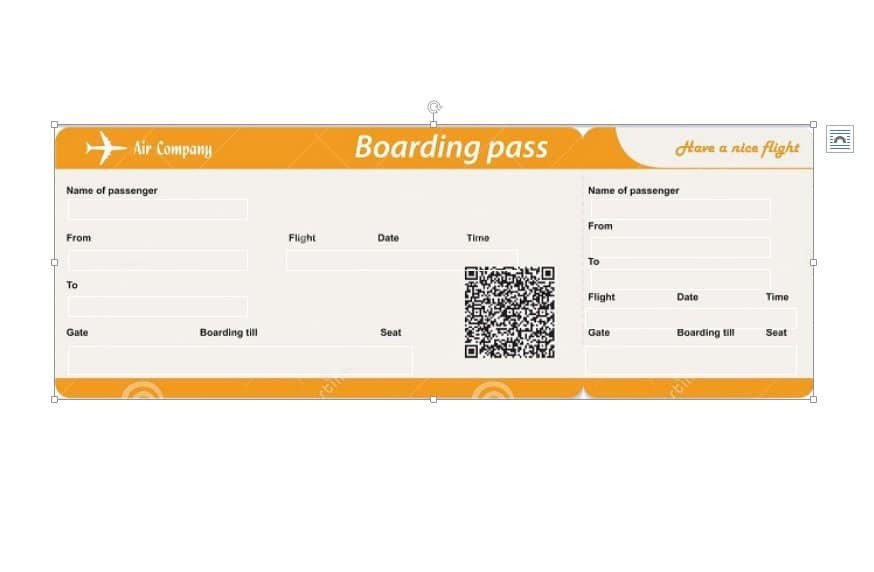 Free Boarding Pass Template 16 Real &amp; Fake Boarding Pass Templates Free