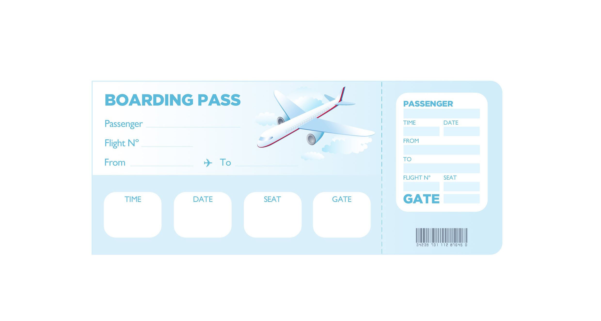 Free Boarding Pass Template Super Fun Summer Challenge 2014 Week 3 – Her Life Inspired