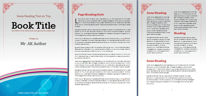Free Booklet Template Word Booklet Template