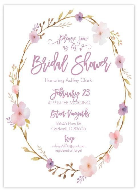 Free Bridal Shower Invitation Templates 13 Bridal Shower Templates that You Won T Believe are Free