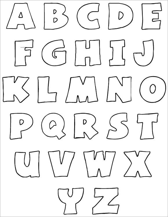 Free Bubble Letter Font 30 Alphabet Bubble Letters Free Alphabet Templates