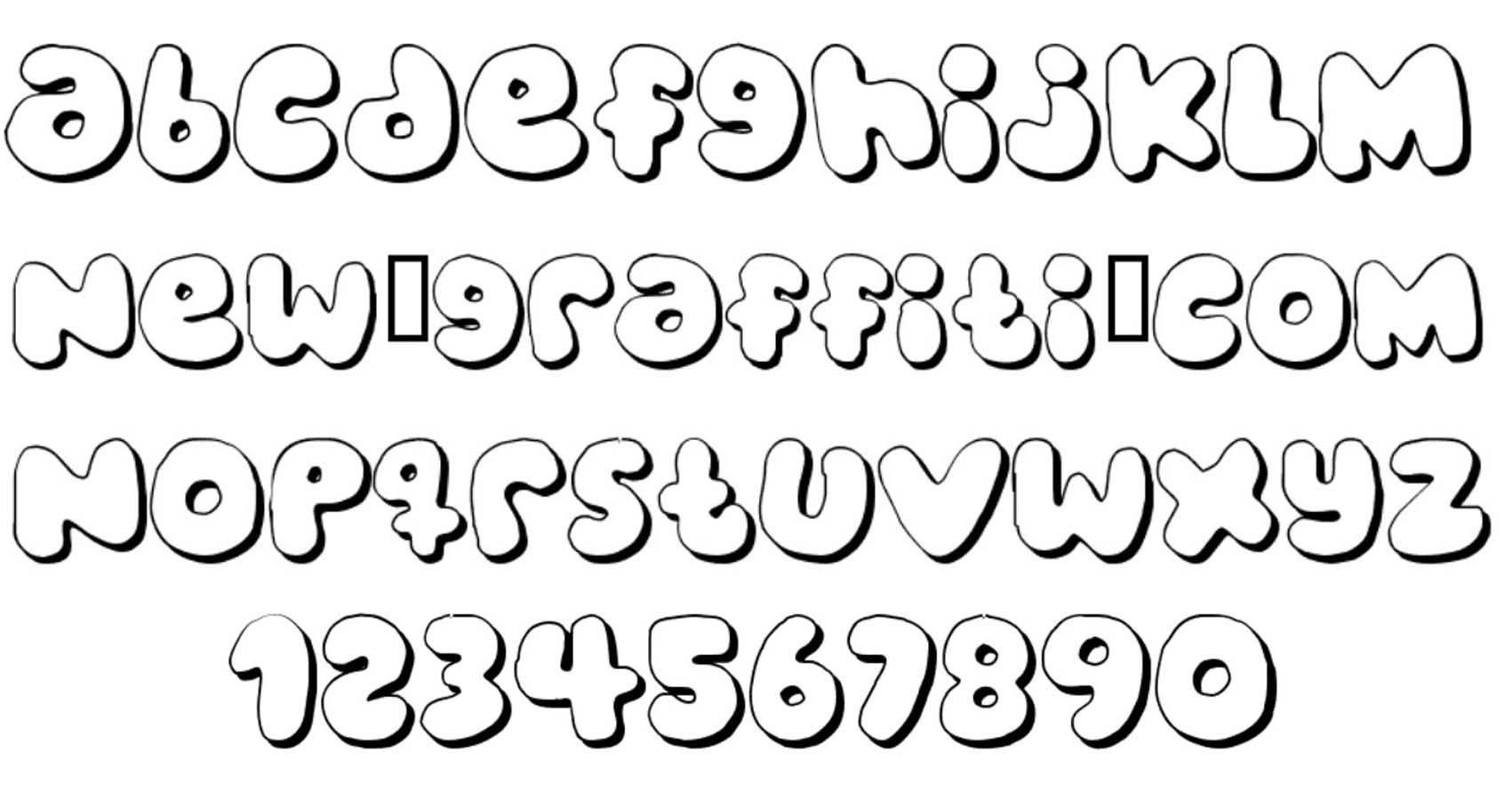 Free Bubble Letter Font Best S Of Bubble Letter Font Bubble Letter Font