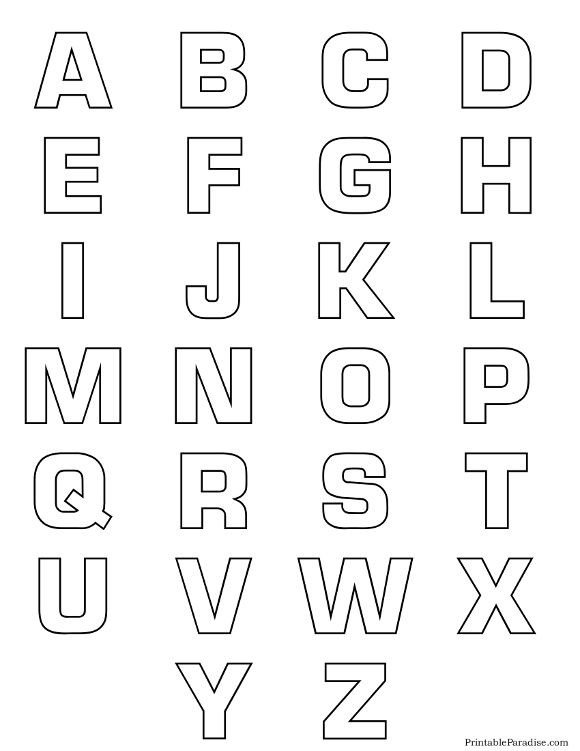 Free Bubble Letter Font Printable Alphabet Bubble Letter Outlines … K