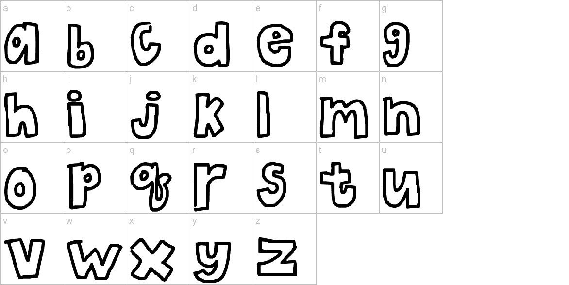 Free Bubble Letters Fonts the Bubble Letters Font
