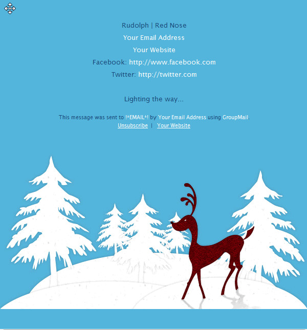 Free Christmas Email Template Groupmail Version 5 3 0 143 with All New Christmas Email