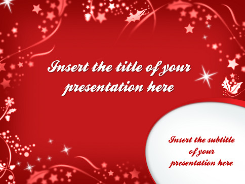 Free Christmas Powerpoint Templates Merry Christmas – Template for Powerpoint and Impress