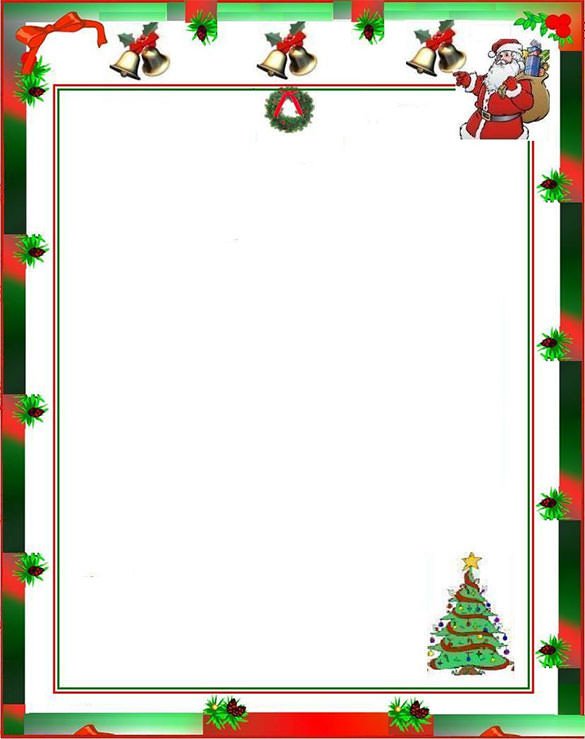 Free Christmas Templates for Word 17 Christmas Paper Templates Doc Psd Apple Pages
