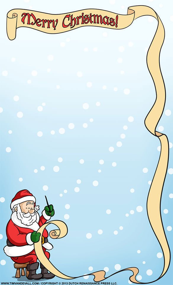 Free Christmas Templates for Word 17 Christmas Paper Templates Doc Psd Apple Pages