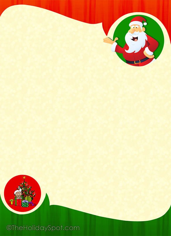 Free Christmas Templates for Word 17 Christmas Paper Templates Doc Psd Apple Pages