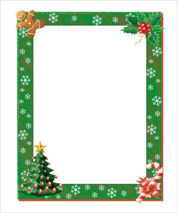 Free Christmas Templates for Word 17 Christmas Paper Templates Doc Psd Apple Pages
