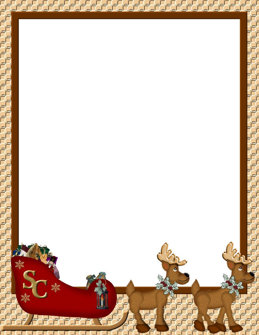 Free Christmas Templates for Word Christmas 1 Free Stationery Template Downloads