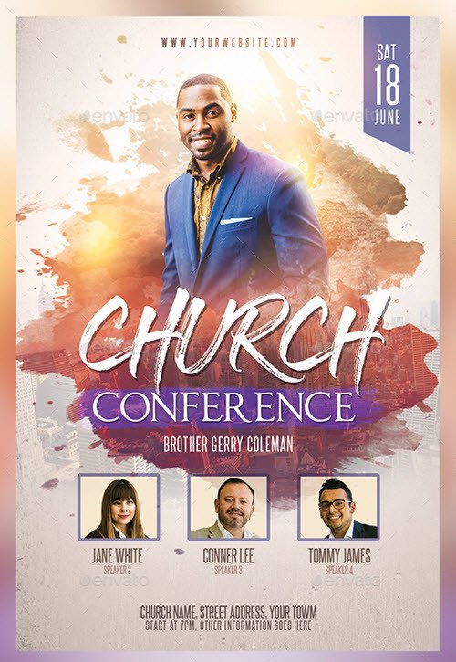Free Church Flyer Templates 30 Premium and Free Church Psd Templates for Religious