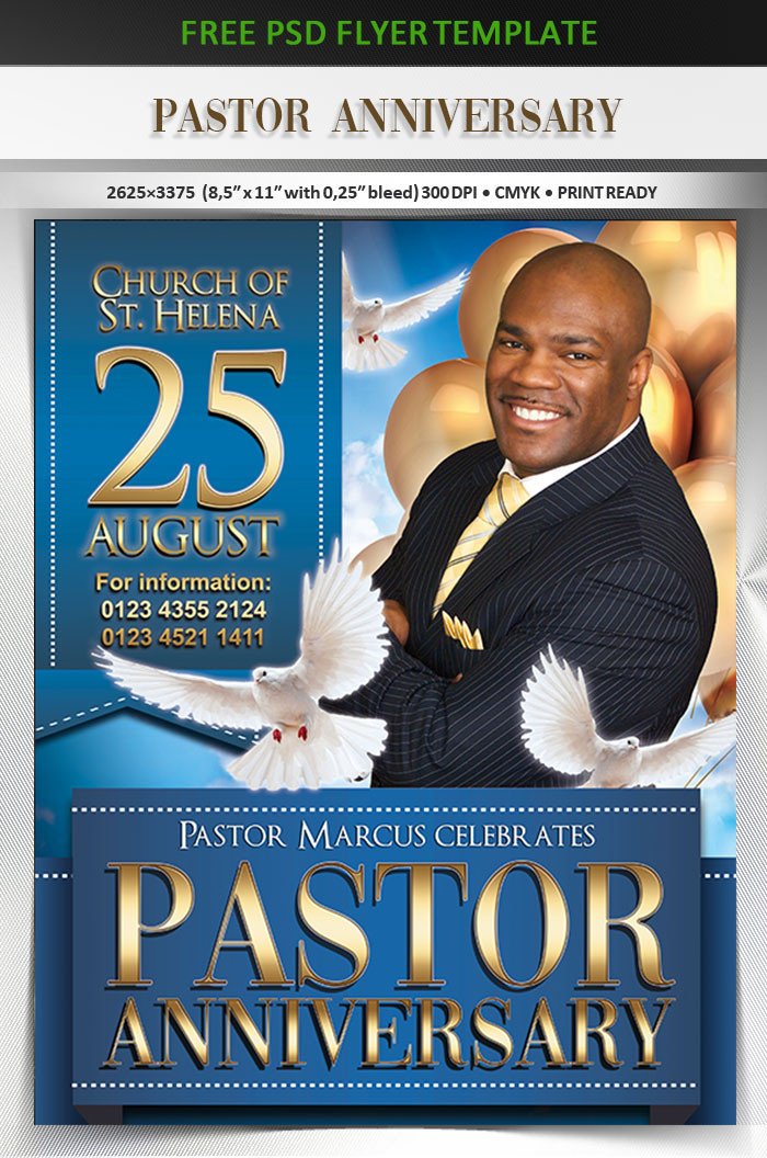 Free Church Flyer Templates 34 Free Psd Church Flyer Templates In Psd for Special
