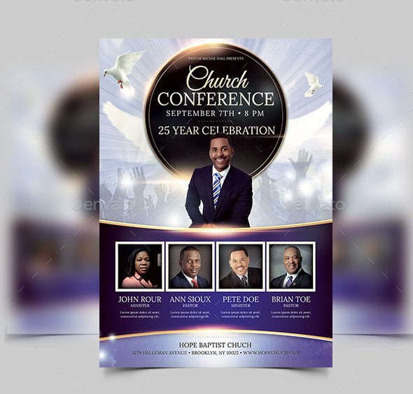 Free Church Flyer Templates 34 Free Psd Church Flyer Templates In Psd for Special