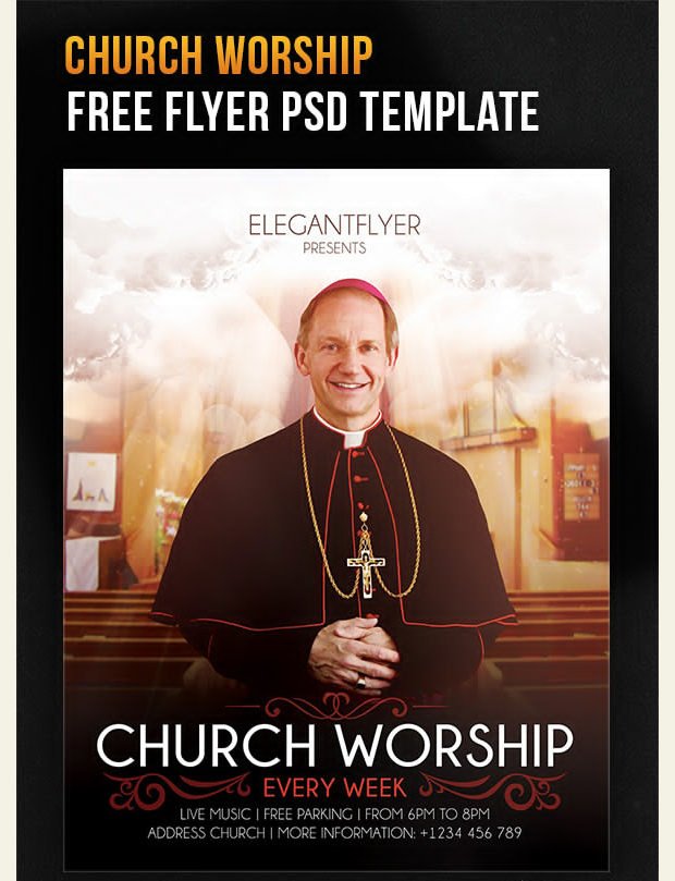Free Church Flyer Templates 39 Psd Flyer Templates with Massive Look
