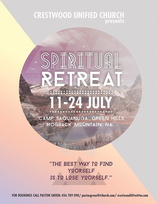 Free Church Flyer Templates Free Spiritual & Religious Shop Flyer Templates On