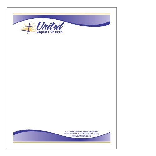 Free Church Letterhead Templates Sample Church Letterhead