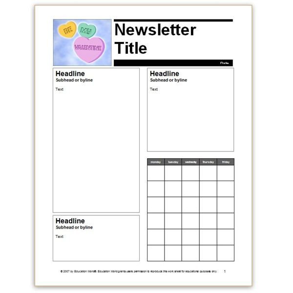 Free Church Newsletter Templates where to Find Free Church Newsletters Templates for