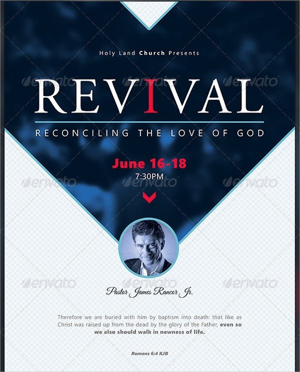 Free Church Revival Flyer Template 21 Revival Flyers Free Psd Ai Eps