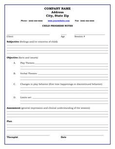 Free Dap Note Template Sample Psychotherapy Progress Notes Template