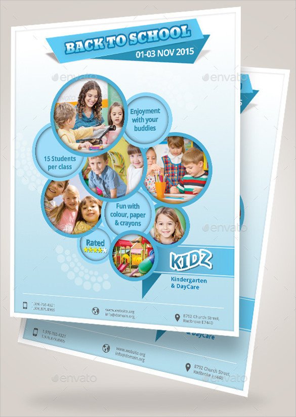 Free Daycare Flyer Templates 33 Daycare Flyer Templates Word Psd Ai Eps Vector