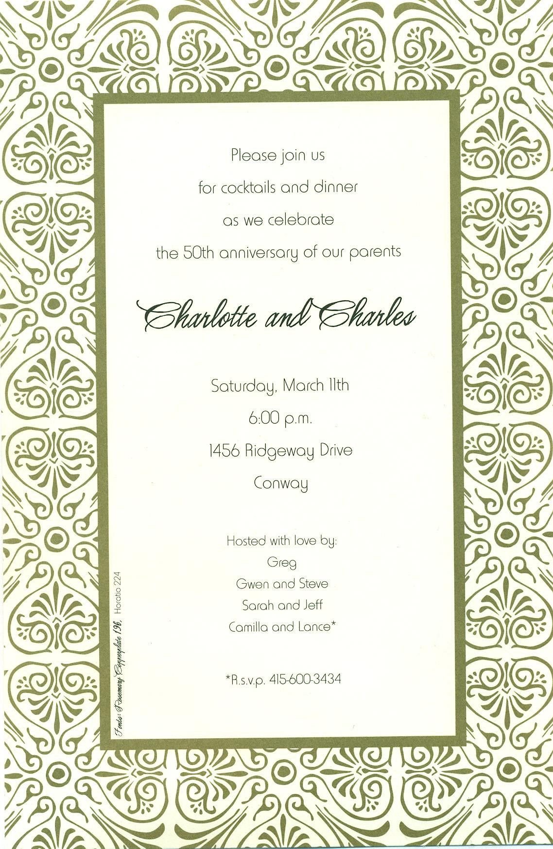 Free Dinner Invitation Templates Downloadable Dinner Invitations Templates